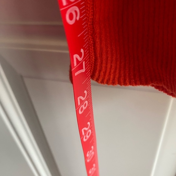 Lane Bryant Size 26/28 Red And White Striped Sweater EUC  Boatneck  Plus Size - Picture 6 of 8